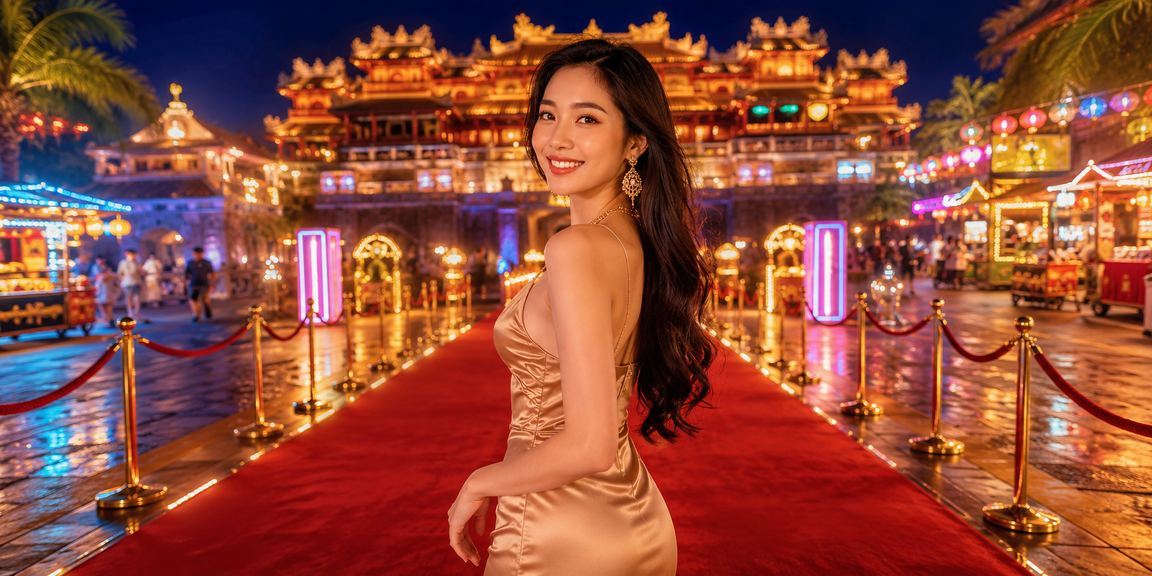 Người dùng đặt cược qua ứng dụng di động tại chợ đêm Huế