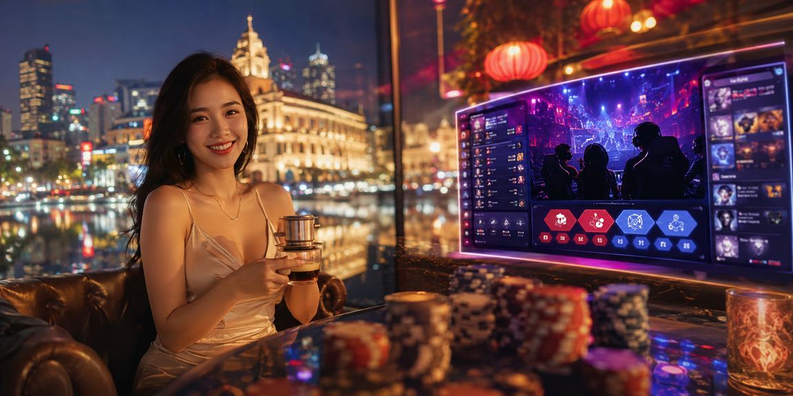 Màn hình hiển thị bảng kết quả xổ số và thông tin đặt cược tại điểm giao dịch Việt Nam
